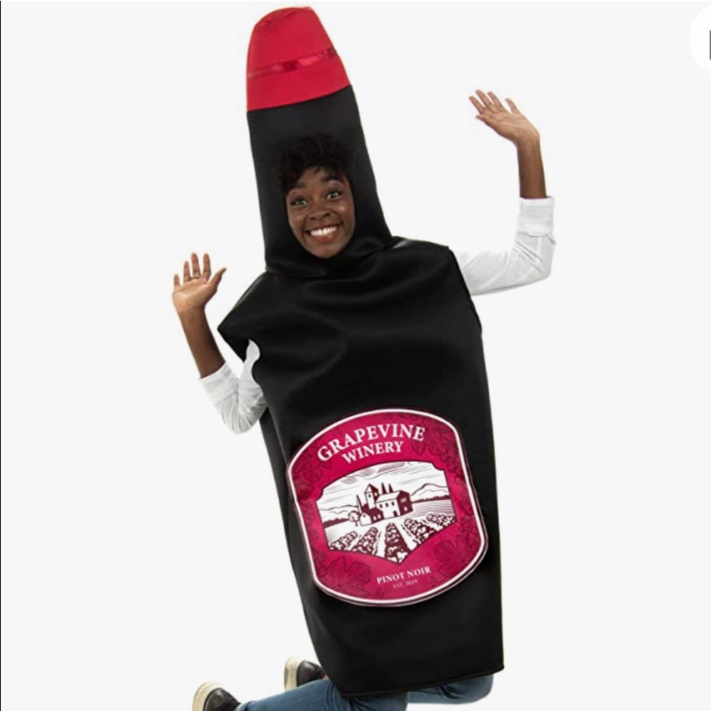 Sweet Red Wine Bottle Costume